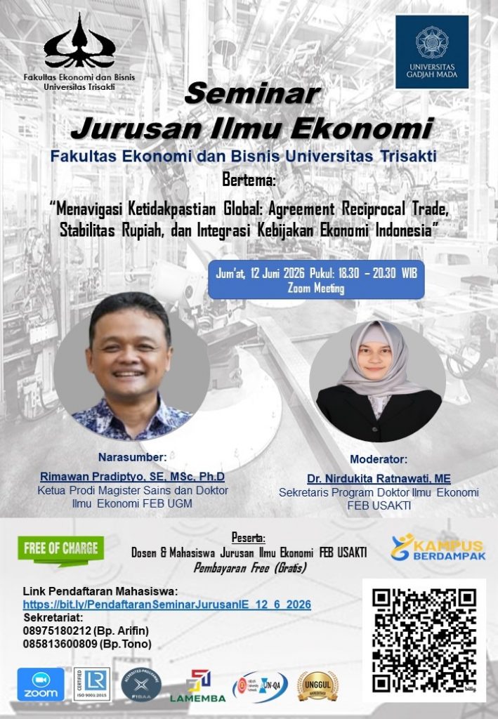 Seminar Jurusan Ilmu Ekonomi FEB USAKTI